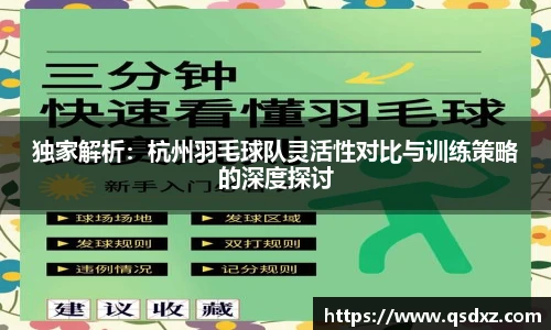 独家解析：杭州羽毛球队灵活性对比与训练策略的深度探讨